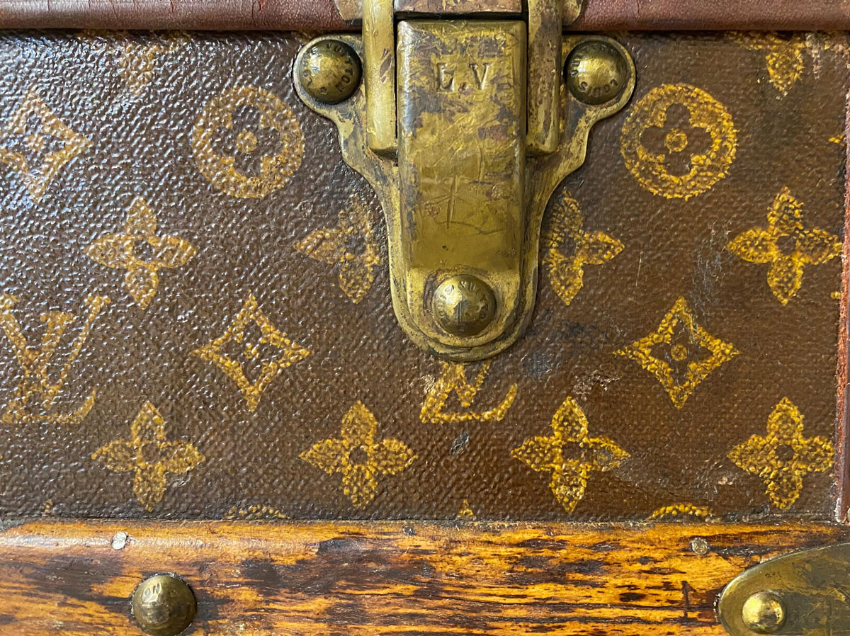 Conservation of a Turn-of-the-Century Louis Vuitton trunk