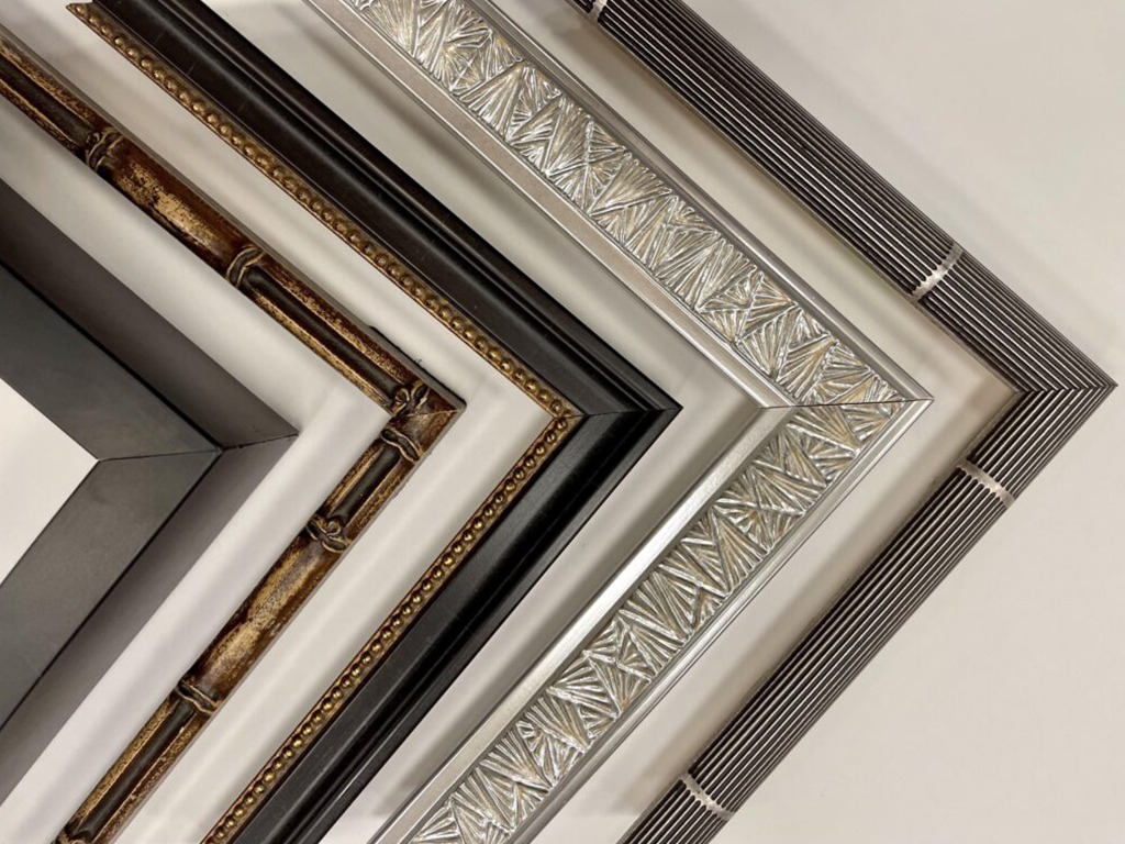 From antique black to bamboo, to art deco, rainbow, antique and ultra modern frames