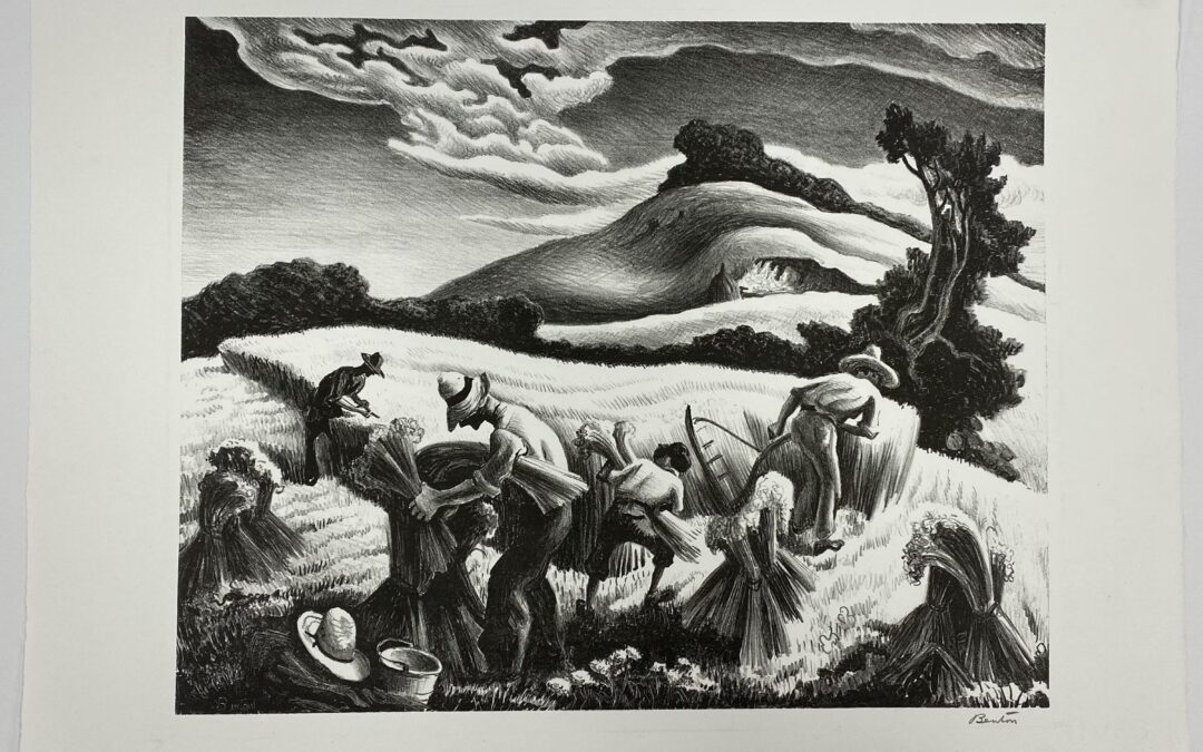 The Recovery and Treatment of a Thomas Hart Benton After a Flood