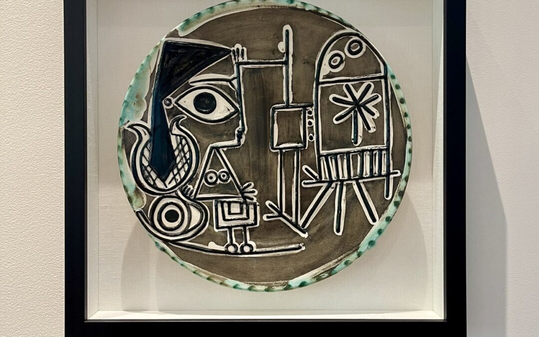 A Custom Shadowbox for “Jaqueline at the Easel” by Pablo Picasso