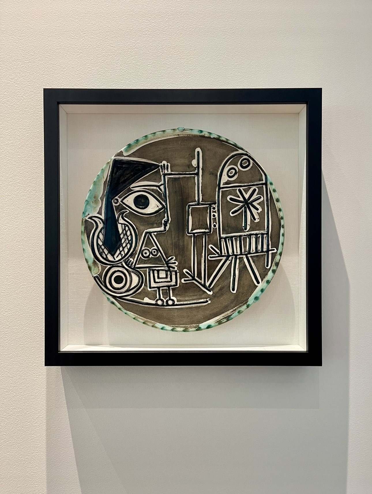 A Custom Shadowbox for “Jaqueline at the Easel” by Pablo Picasso