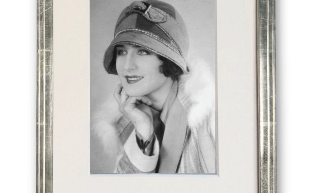 Art Deco Framing for a 1920s Gelatin Silver Print