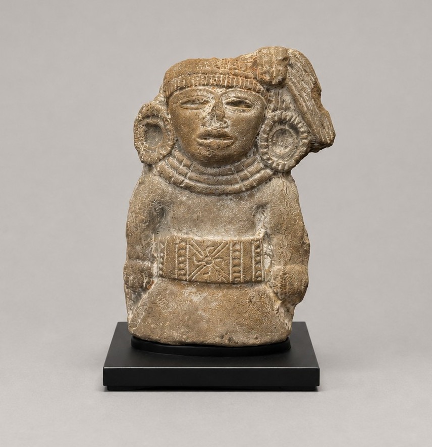 Supporting the Past: A Custom Museum Mount for a Pre-Columbian Sculpture